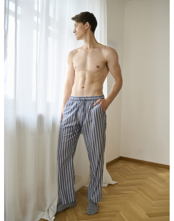 Мужские пижамные брюки indefini (Арт. 5028PCK) Мужские пижамные брюки indefini (Арт. 5028PCK)